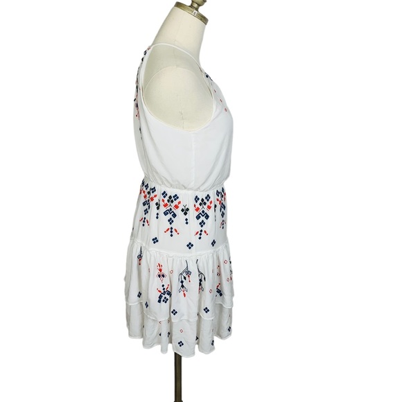 PARKER Quintana embroidered halter dress MEDIUM 3431 - Picture 5 of 11